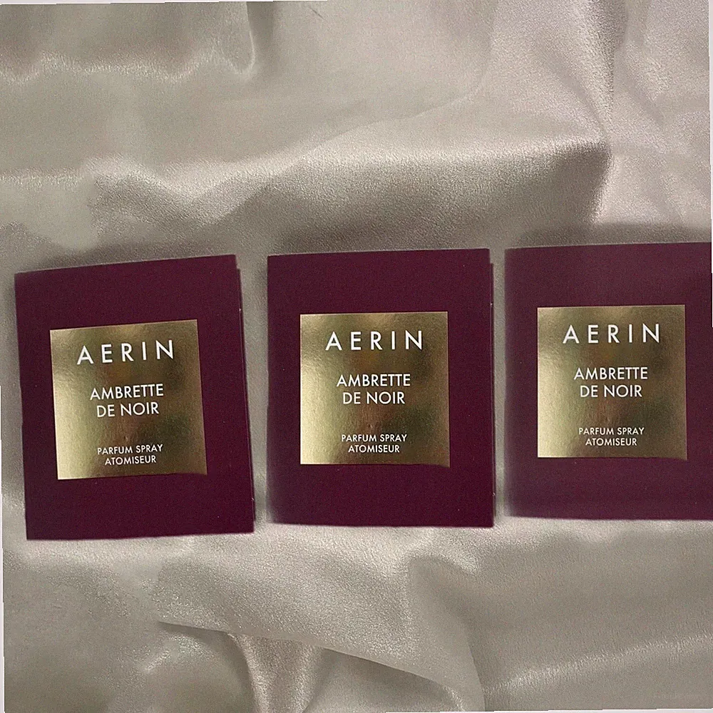 3 x Aerin Ambrette de Noir Parfum Sample Spray Vial .05oz / 1.5 ml ea，tot: .15oz