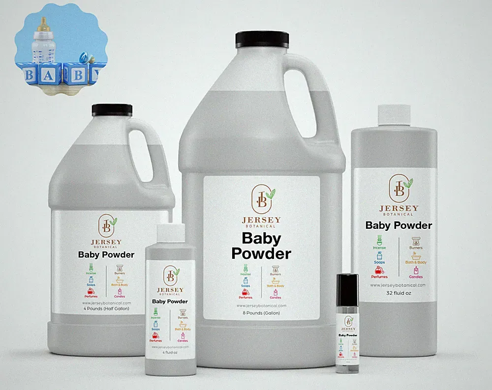 Baby Powder Fragrance Oil For Candle, Soap Making Incense Pure 100% Bulk Lot