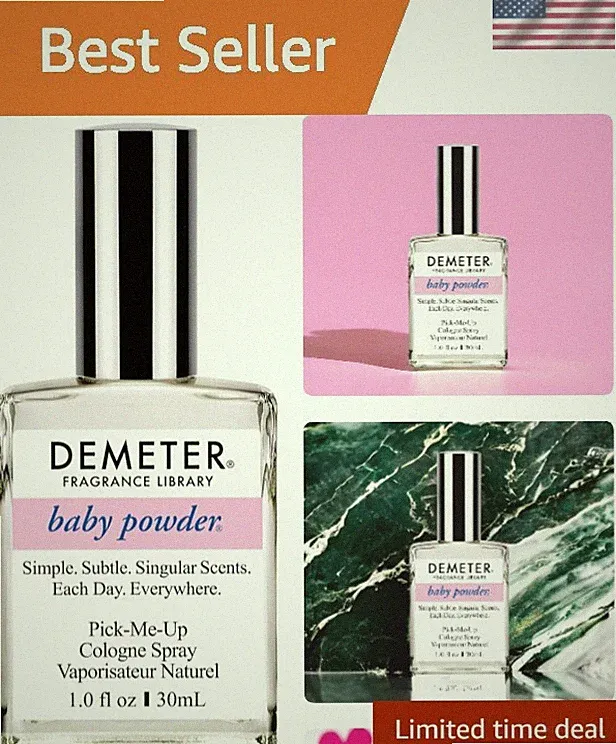 Fragrance's Baby Powder Cologne Spray for Women - 1oz Travel-Friendly Elegance