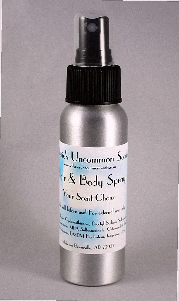 Baby Clean scented HAIR & BODY PERFUME FRAGRANCE SPRAY MIST 2.5oz
