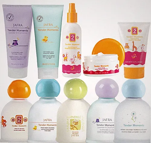 Jafra Tender Moments, BABY cologne, cream, Or SETS FOR BABY OR TODDLER, CHOOSE