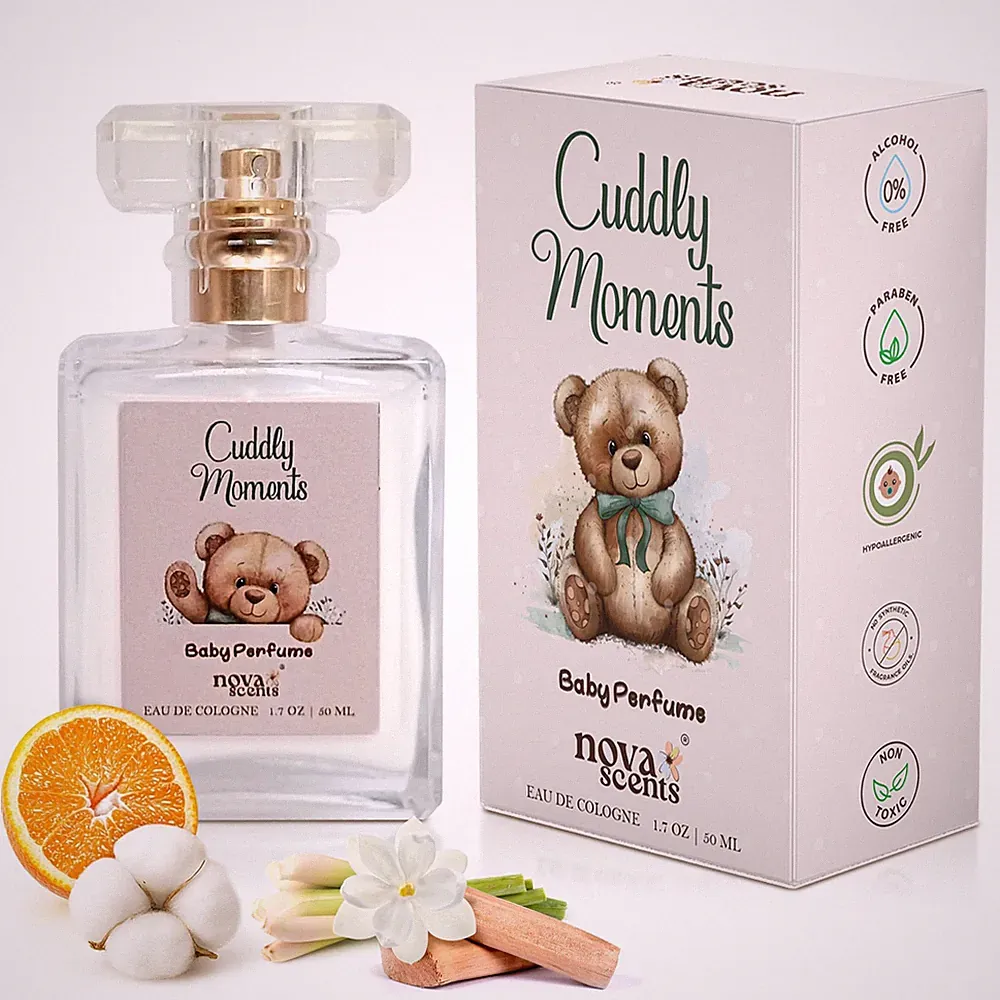Nova Scents Baby Cologne Baby Perfume Alcohol Free Hypoallergenic Paraben Free F